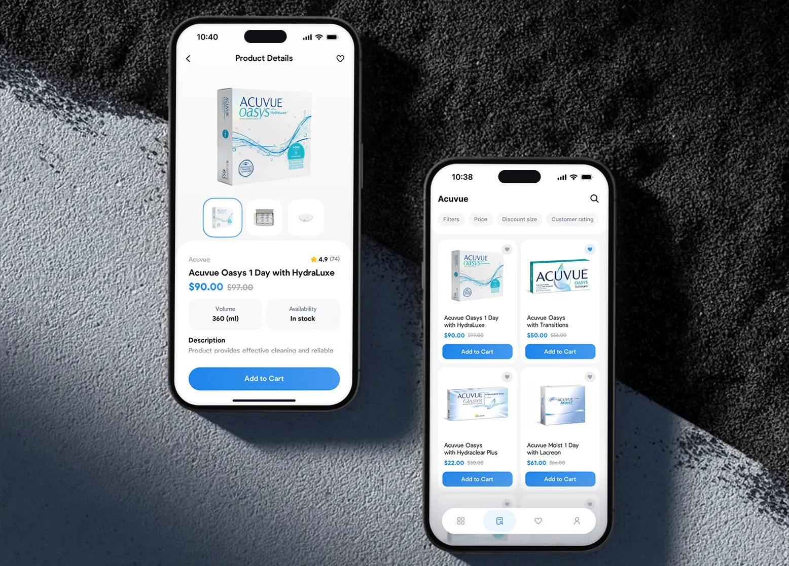 Lens Store App