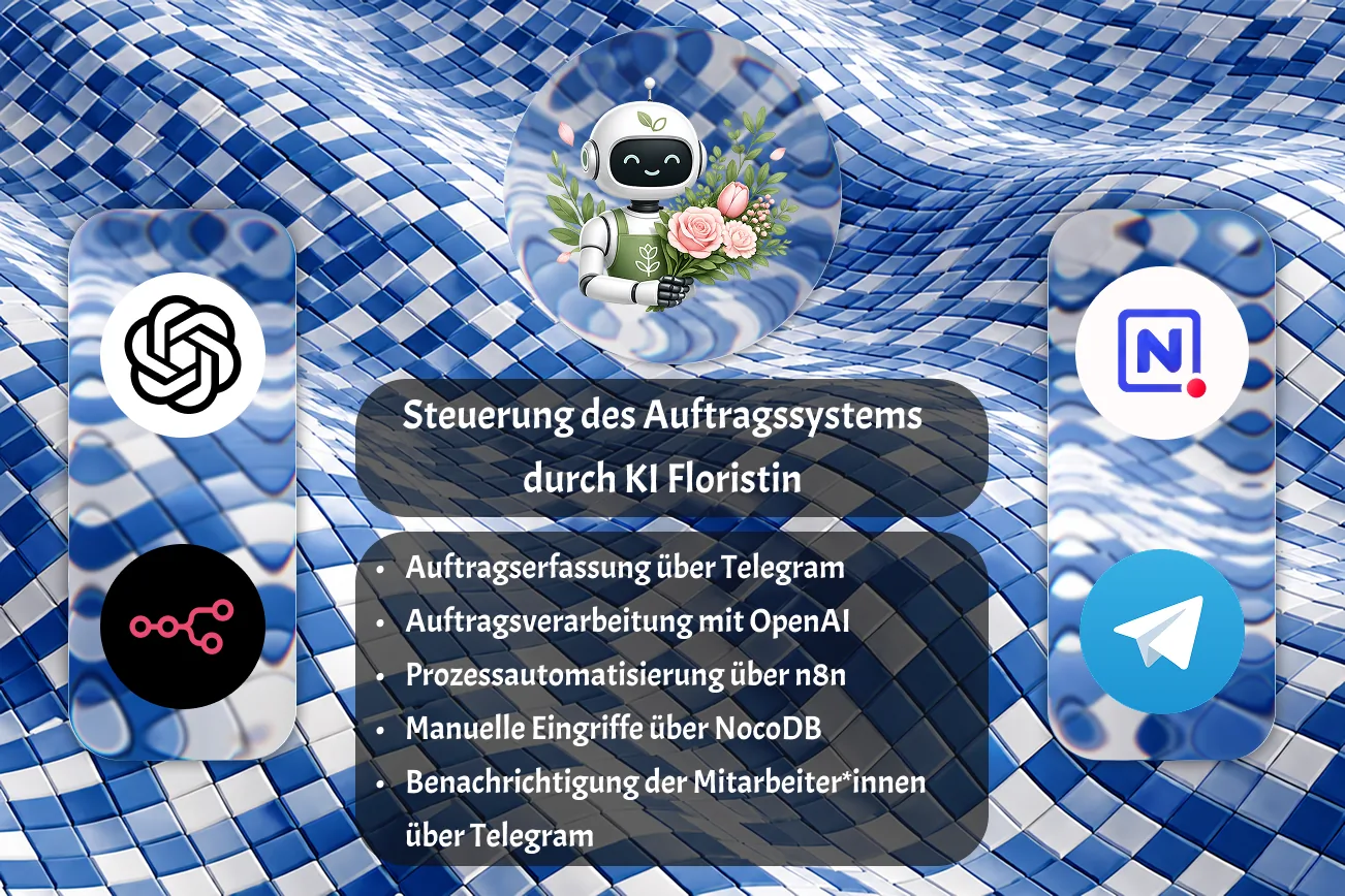 AI Order System with Telegram bot and NocoDB